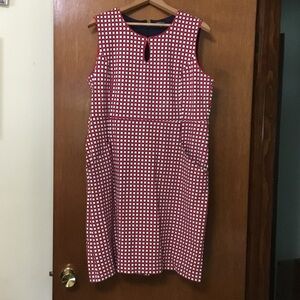 Red and White Polka Dot Dress